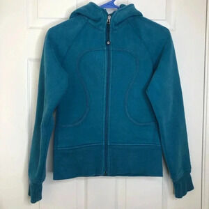 Lululemon Scuba  Hoodie Blue Size 2